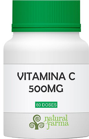VITAMINA C 500MG C/60 CÁPSULAS