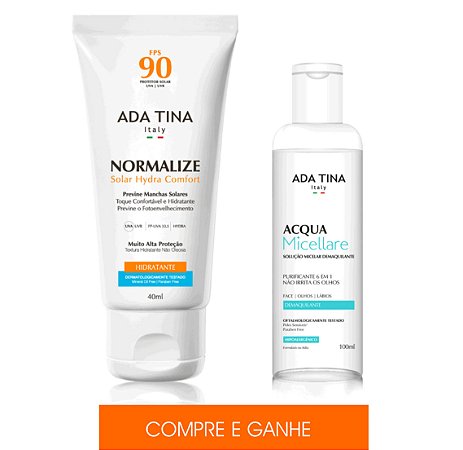 PROTETOR SOLAR NORMALIZE FPS 90 BRINDE ACQUA MICELLARE 100ML