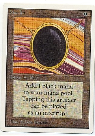 マジック：ザ・ギャザリング Mox Jet Unlimited Mox Jet - Unlimited - Casa dos Mistérios