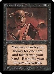 Demonic Tutor - Alpha