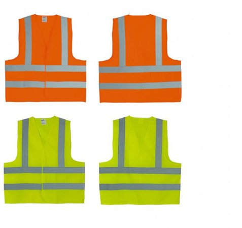 COLETE REFLETIVO C/VELCRO