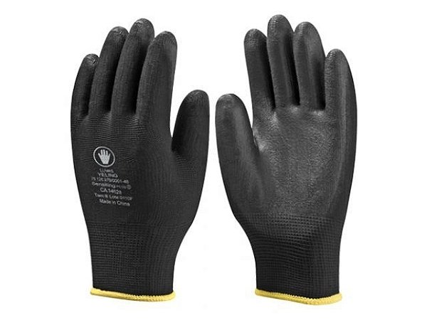 LUVA FLEXTATIL PRETA