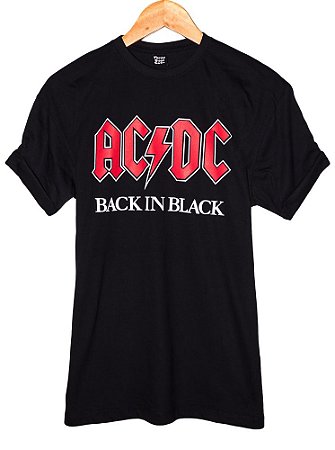 ac dc camisa