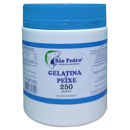 GELATINA DE PEIXE EM PÓ 250g