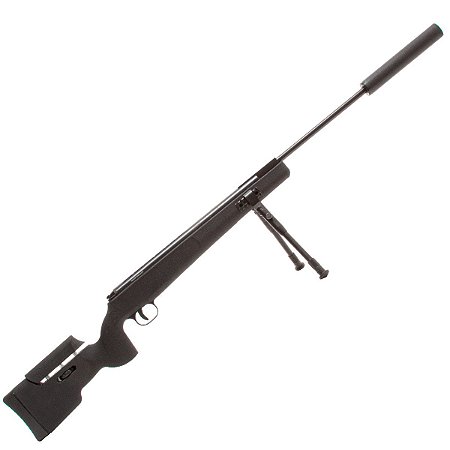 Carabina Pressão GP 1250 Sniper Black Gas Ram 70kg - Cal. 5.5mm - Artemis