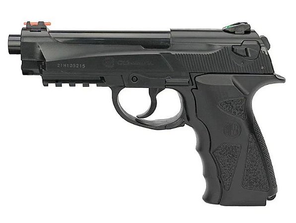 Pistola Pressão CO2 C12 - Cal 4.5mm - Esferas de Aço - Wingun - Rossi