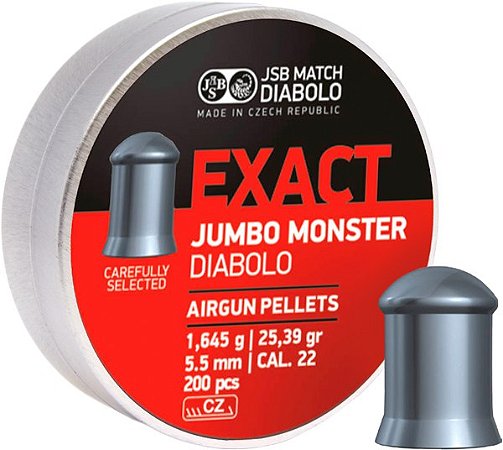 Chumbinho JSB Exact Jumbo Monster 5.5mm - 200un