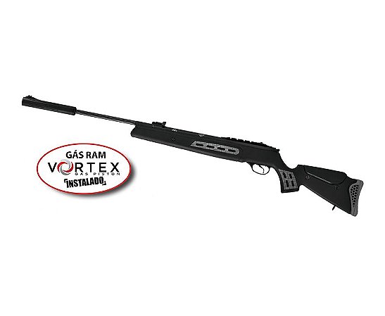 Carabina de Pressão Hatsan HT 125 SNIPER Vortex Gas Ram 75kg - Cal 5.5 mm