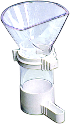 COMEDOURO PORTA GRIT MINERAL OU FARINHADA STA