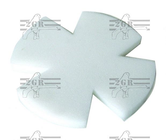 FORRO DE ESPUMA PARA NINHO DIÂMETRO 12cm 2GR