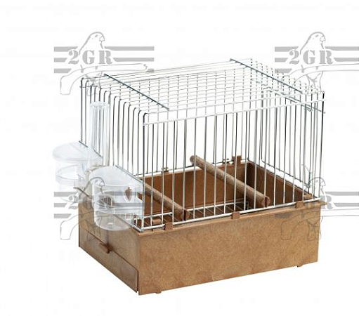 GAIOLA DE PREPARAÇÃO P/ CANÁRIO CANTO (IMPORTADA) - 2GR