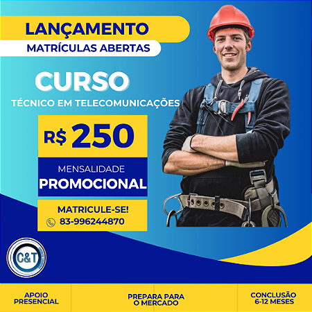 CURSO DE TELECOMUNICAÇÕES
