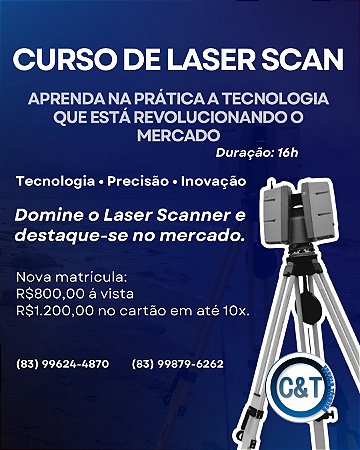 CURSO DE LASER SCANNER- OU SCANN