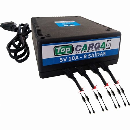 driver Fleeting club Carregador De Celular Topcarga 5V 10A 8 Saídas Cx H - Seg Magazine - Produtos Eletrônicos driver Fleeting club Carregador De Celular Topcarga 5V 10A 8 Saídas Cx H - Seg Magazine - Produtos Eletrônicos