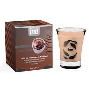 VELA PARA MASSAGEM COMESTÍVEL SABOR CHOCOLATE