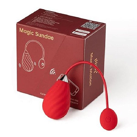 Magic Sundae - Capsula vibratória controlada por APP Magic Motion