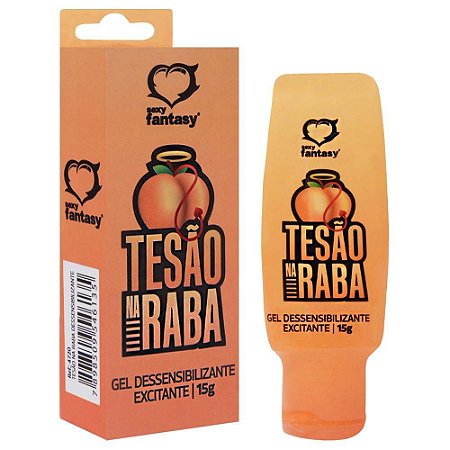 Tesão Na Raba Gel Excitante Anal 15G Sexy Fantasy