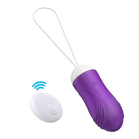 Cápsula vibrátoria com 10 vibrações e com Controle Remoto - VIPMIX