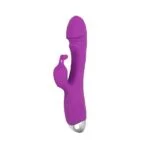 Vibrador ponto G com estimulador de clitóris