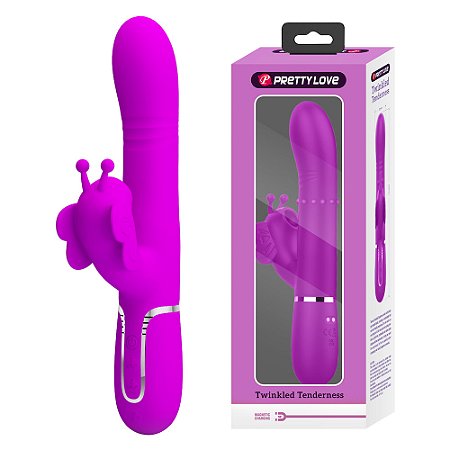 Vibrador Ponto G 4 in 1 - PRETTY LOVE