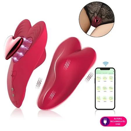 Vibrador de calcinha por aplicativo