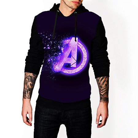 blusa de frio os vingadores