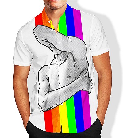 Camisa social lgbt Clearance