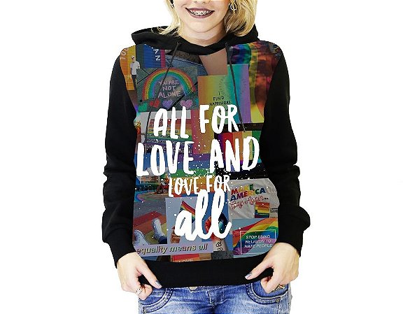 blusa de frio estampada feminina