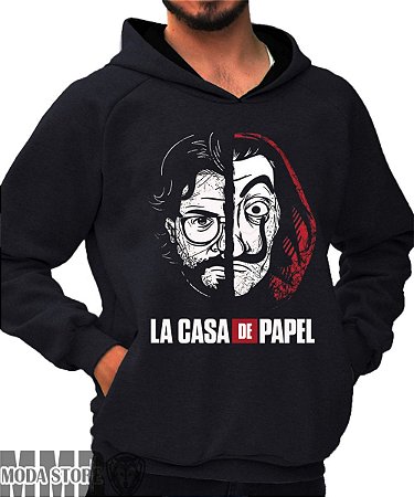 moletom da la casa de papel