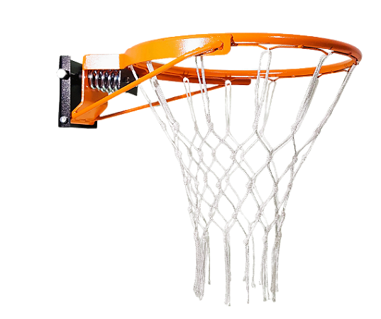 Aro de Basquete Medida Oficial C/ Molas e Rede
