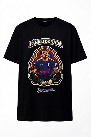Camiseta Botafogo Alex Telles Pânico de Nada