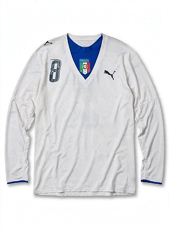 Itália 2006 2007 Away Manga Longa Puma GG