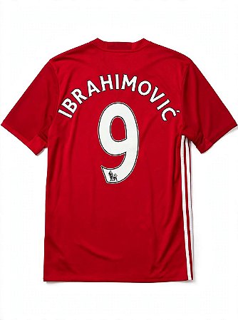 Manchester United 2016 Home Adidas Ibrahimovic M