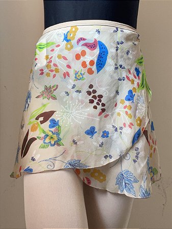 Saia transpassar - Nude Jardim