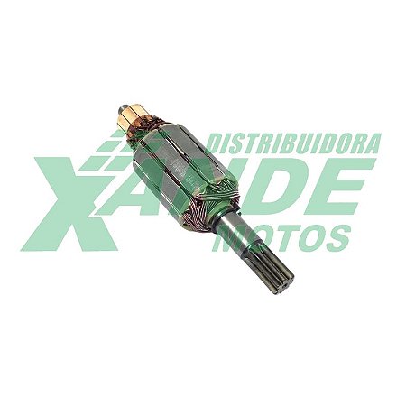 INDUZIDO MOTOR DE PARTIDA YBR 125 / FACTOR 125 / XTZ 125 SMART FOX