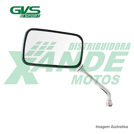 RETROVISOR [PAR] CBX 250/ NX 400/ CBX 200/ CB 300 ATE 2010 CROMADO GVS