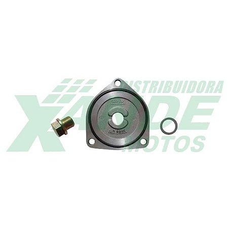 TAMPA DO CARTER SUZUKI YES 125 / SUZUKI INTRUDER 125 WGK C/ PARAFUSO E ANEL