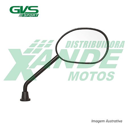 RETROVISOR [PAR] BIZ 125 / NXR BROS 2009 EM DIANTE PRETO GVS