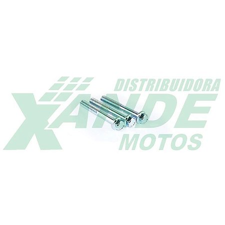 PARAFUSO SEXT M6 X 45 (CHAVE 8) TAMPA  LATERAL MOTOR TITAN 150 / 125