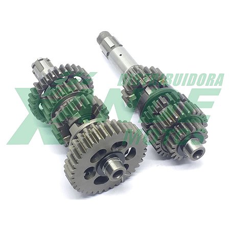 CAIXA DE MARCHA COMPLETO CBX 200 / NX 200 / XR 200 EMBUS