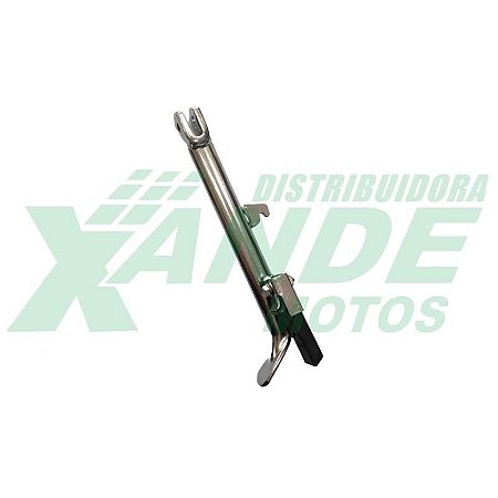 CAVALETE LATERAL TITAN 125 2000 - 150 - 160 C/BORRACHA CROMADO QUALLYMOTOS