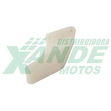 GUIA CORRENTE TRANSMISSAO TERMINAL [ BRANCO ] NX 400 FALCON / XRE 300 ALLEN