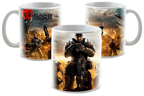 Caneca Gears of Wars