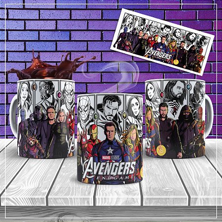 Caneca Vingadores