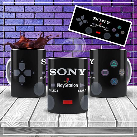 Caneca playstation
