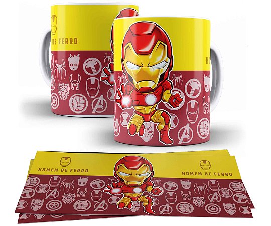 Caneca homem de ferro