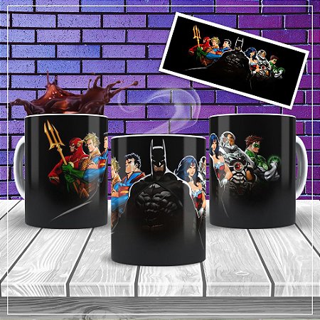 Caneca liga da justiça
