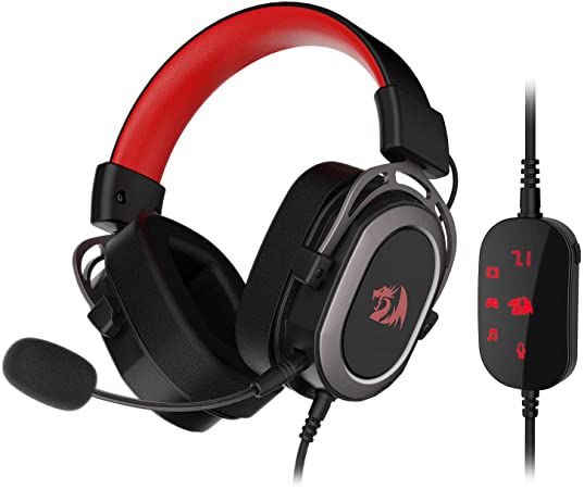 Redragon Headset Helios H710 7.1 Usb Cor Preto