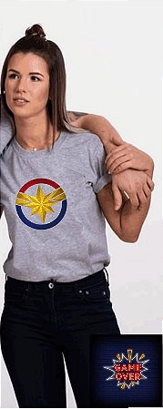Camiseta Capitã Marvel