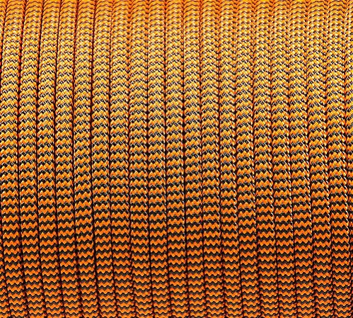 Paracord 550 Orange Wave